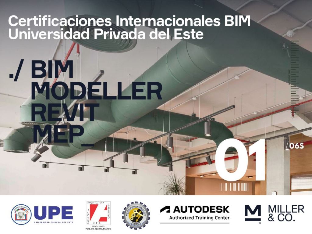 Cursos BIM  con protocolo y Certificación Internacionales